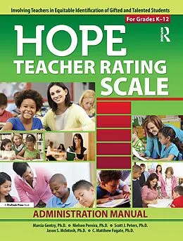 ePUB HOPE Teacher Rating Scale von Marcia Gentry, Nielsen Pereira, Scott J. Peters
