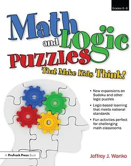 E-Book (epub) Math and Logic Puzzles That Make Kids Think! von Jeffrey J. Wanko