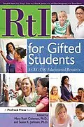 E-Book (epub) RtI for Gifted Students von Mary Ruth Coleman, Susan K. Johnsen