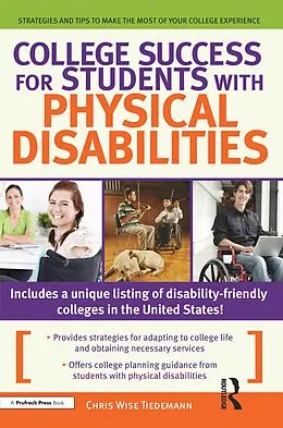 E-Book (pdf) College Success for Students With Physical Disabilities von Christine Wise Tiedmann