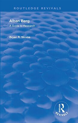 eBook (pdf) Alban Berg de Bryan R. Simms