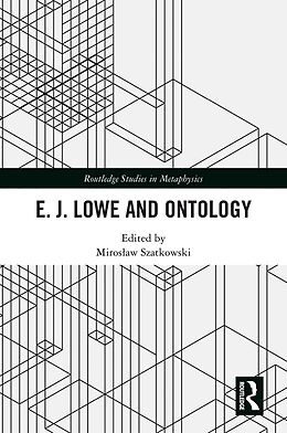 eBook (pdf) E.J. Lowe and Ontology de 