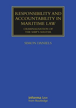 eBook (pdf) Responsibility and Accountability in Maritime Law de Simon Daniels