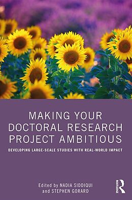 eBook (epub) Making Your Doctoral Research Project Ambitious de 