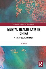 eBook (pdf) Mental Health Law in China de Bo Chen