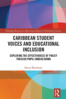 eBook (epub) Caribbean Student Voices and Educational Inclusion de Stacey Blackman