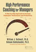 E-Book (pdf) High-Performance Coaching for Managers von William J. Rothwell, Behnam Bakhshandeh