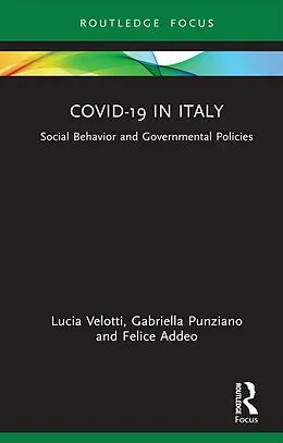 E-Book (pdf) COVID-19 in Italy von Lucia Velotti, Gabriella Punziano, Felice Addeo