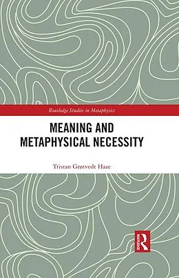 E-Book (pdf) Meaning and Metaphysical Necessity von Tristan Grøtvedt Haze