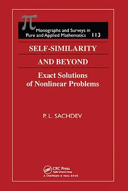 E-Book (epub) Self-Similarity and Beyond von P. L. Sachdev