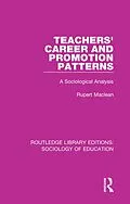 E-Book (pdf) Teachers' Career and Promotion Patterns von Rupert Maclean