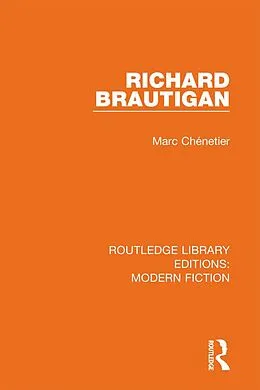 E-Book (epub) Richard Brautigan von Marc Chénetier