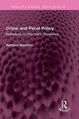 eBook (pdf) Crime and Penal Policy de Barbara Wootton