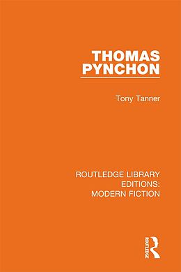 E-Book (epub) Thomas Pynchon von Tony Tanner