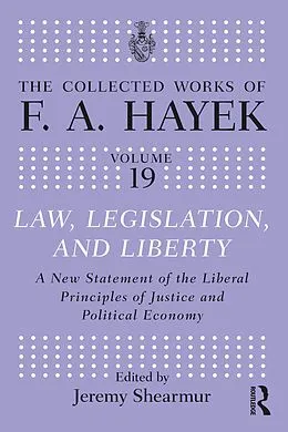 E-Book (pdf) Law, Legislation, and Liberty von F. A. Hayek