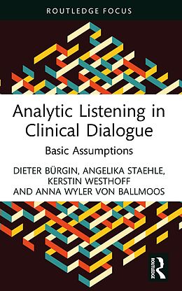 eBook (pdf) Analytic Listening in Clinical Dialogue de Dieter Bürgin, Angelika Staehle, Kerstin Westhoff