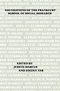 E-Book (pdf) Foundations of the Frankfurt School of Social Research von Judith T. Marcus, Zoltan Tar