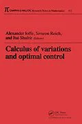 E-Book (epub) Calculus of Variations and Optimal Control von Alexander Ioffe, Simeon Reich, I. Shafrir