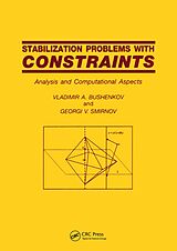 eBook (epub) Stabilization Problems with Constraints de Vladimir A Bushenkov