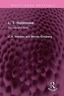 E-Book (epub) L. T. Hobhouse von J. A. Hobson, Morris Ginsberg