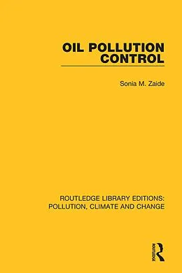 E-Book (pdf) Oil Pollution Control von Sonia M. Zaide