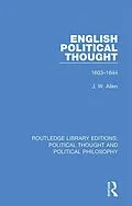 E-Book (pdf) English Political Thought von J. W. Allen