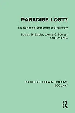 E-Book (pdf) Paradise Lost? von Edward B. Barbier, Joanne C. Burgess Barbier, Carl Folke