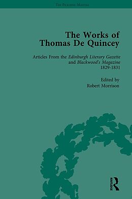 eBook (pdf) The Works of Thomas De Quincey, Part I Vol 7 de Grevel Lindop, Barry Symonds