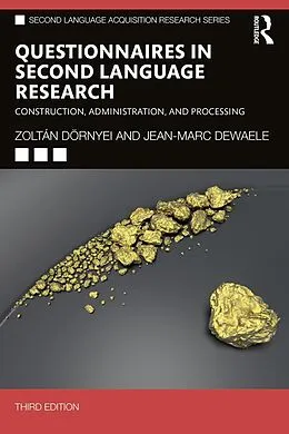 E-Book (pdf) Questionnaires in Second Language Research von Zoltán Dörnyei, Jean-Marc Dewaele