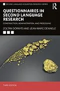 E-Book (epub) Questionnaires in Second Language Research von Zoltán Dörnyei, Jean-Marc Dewaele