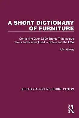 E-Book (epub) A Short Dictionary of Furniture von John Gloag