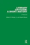 E-Book (pdf) Literary Criticism von William K. Wimsatt Jr., Cleanth Brooks
