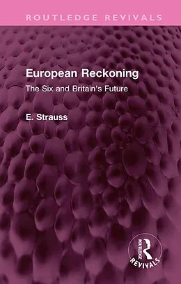 E-Book (epub) European Reckoning von E. Strauss