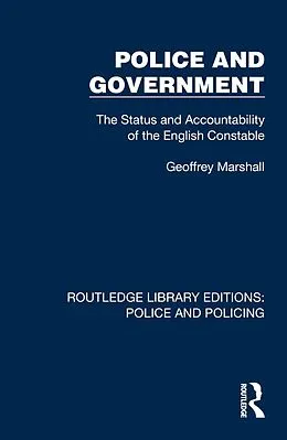 E-Book (pdf) Police and Government von Geoffrey Marshall