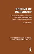 E-Book (pdf) Origins of Ownership von D. R. Denman