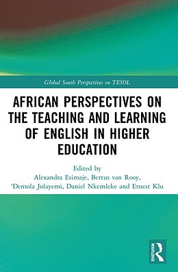 eBook (pdf) African Perspectives on the Teaching and Learning of English in Higher Education de 