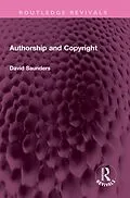 E-Book (pdf) Authorship and Copyright von David Saunders