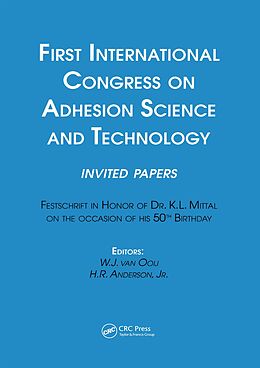 eBook (epub) First International Congress on Adhesion Science and Technology---invited papers de 