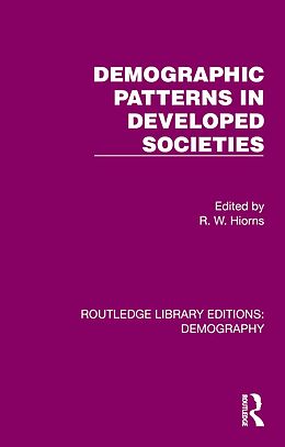 eBook (epub) Demographic Patterns in Developed Societies de 