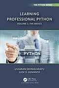E-Book (pdf) Learning Professional Python von Usharani Bhimavarapu, Jude D. Hemanth