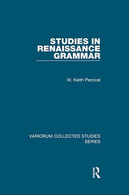 eBook (epub) Studies in Renaissance Grammar de W. Keith Percival