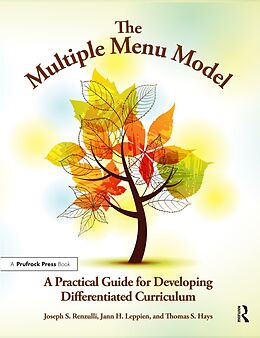 eBook (pdf) The Multiple Menu Model de Joseph Renzulli