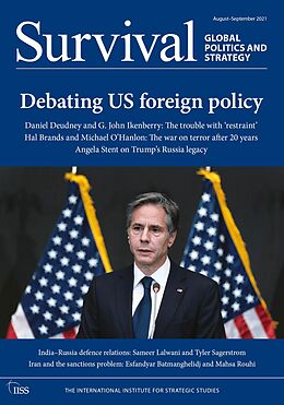 eBook (pdf) Survival August-September 2021: Debating US Foreign Policy de 