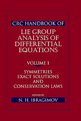 eBook (epub) CRC Handbook of Lie Group Analysis of Differential Equations, Volume I de Nail H. Ibragimov