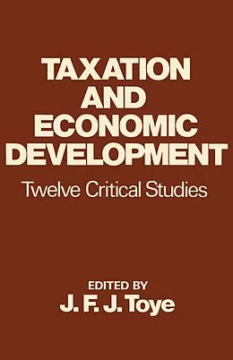 ePUB Taxation and Economic Development von John Toye