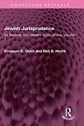 E-Book (pdf) Jewish Jurisprudence von Emanuel B. Quint, Neil S. Hecht