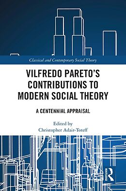 eBook (pdf) Vilfredo Pareto's Contributions to Modern Social Theory de 