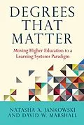 E-Book (pdf) Degrees That Matter von Natasha A. Jankowski, David W. Marshall