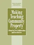 E-Book (epub) Making Teaching Community Property von Pat Hutchings