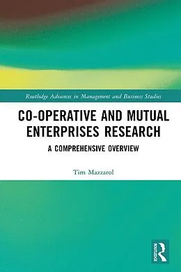 ePUB Co-operative and Mutual Enterprises Research von Tim Mazzarol